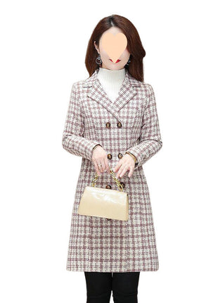 スリムフィット春秋コート
