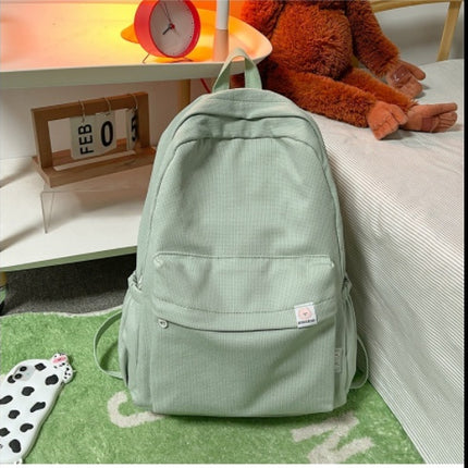 Cute Candy-colored High School Simple Large-capacity Backpack