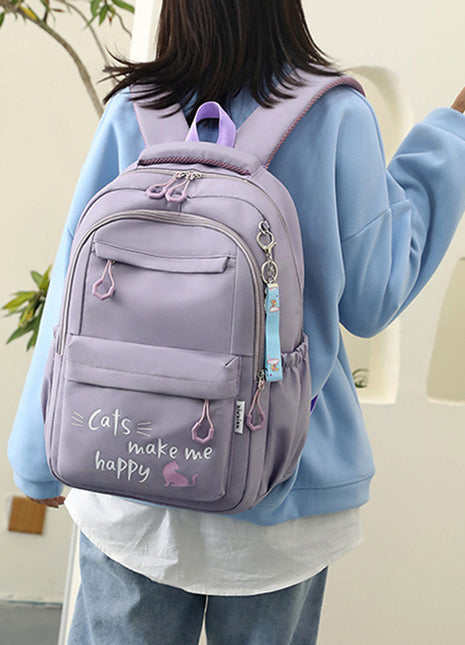 Simple Large Capacity Lightweight Nylon Backpack | Fashion Everyday Travel Bag