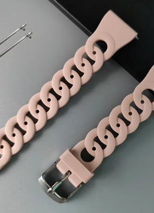 スマートウォッチ リング ブレスレット シリコン製汎用腕時計リストバンド