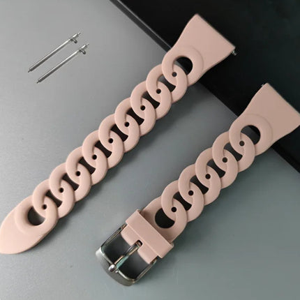 Smart Watch Ring Bracelet Silicone Universal Watch Wristband