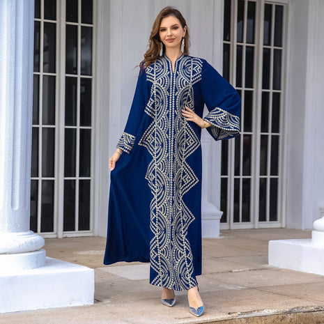 Vestido Bordado con Lentejuelas