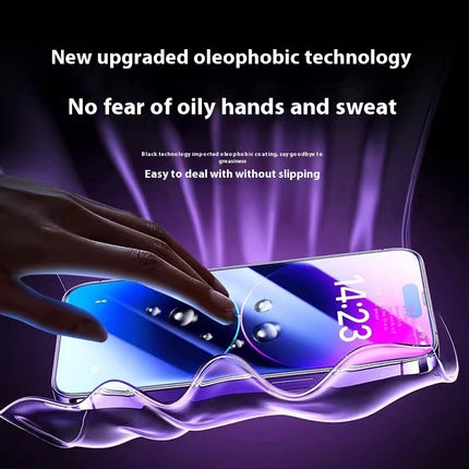 iPhone X/11/12/13/14/15/16 Dust-free Second Film Full Screen Peep-proof