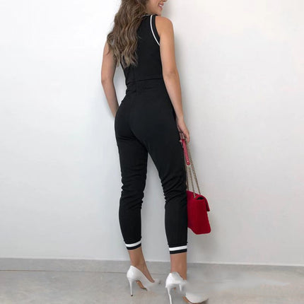 Casual Sleeveless Jumpsuit