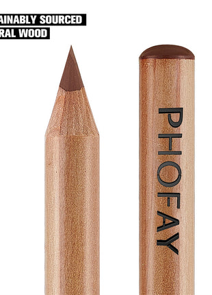 مجموعة أقلام تحديد الشفاه من PHOFAY - 12 قطعة