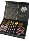 Pink Gold 24 Piece Set