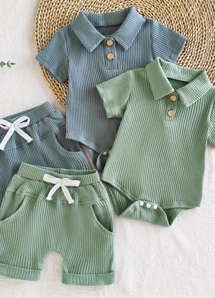 Boys Kazakhstan Two-Piece Suit - 0-18 Months