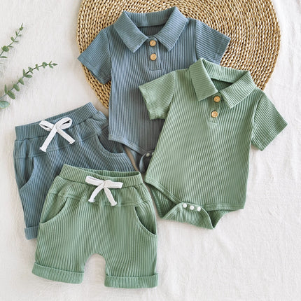 Boys Kazakhstan Two-Piece Suit - 0-18 Months