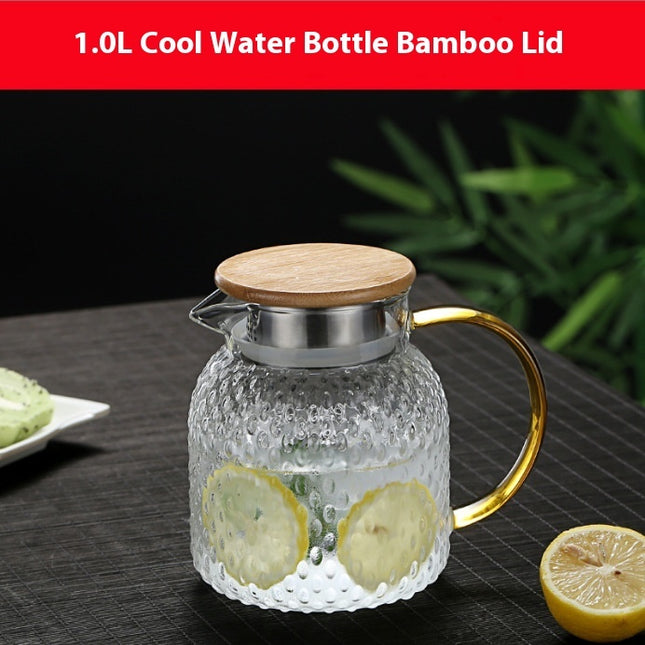 Borosilicate Transparent Glass Pitcher