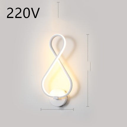 LED Nordic wall lamp 220V