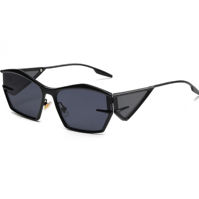 Futuristic Full-Frame Sunglasses – Technology-Inspired Fashion