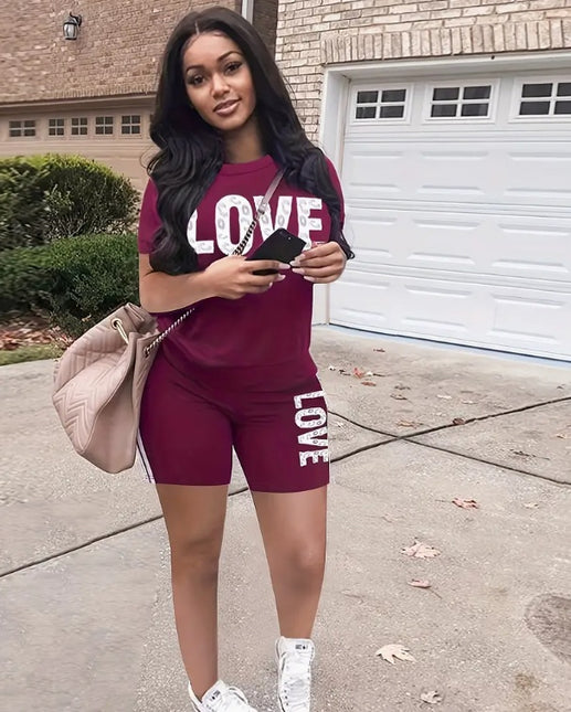 Love Casual Two-piece Set