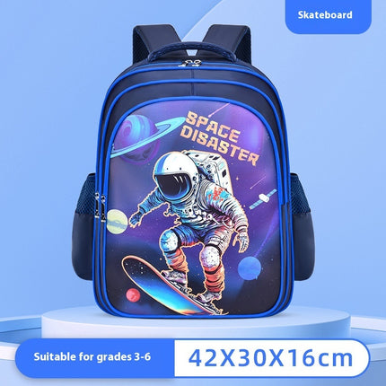 Astronaut Schoolbag Double Shoulders Grade 3-4