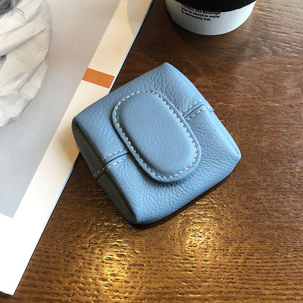 Cowhide Coin Purse & Key Case