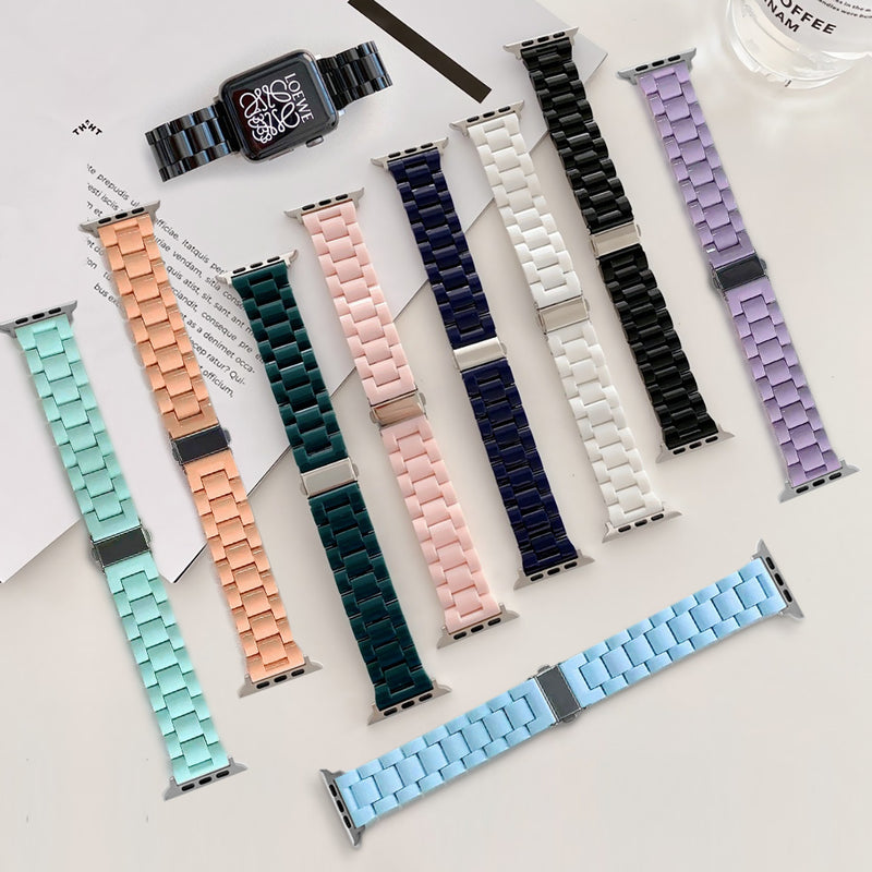 Applicable to Apple Watch models Butterfly Buckle Strap