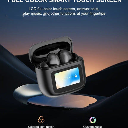T68 Pro Wireless Noise Reduction Bluetooth Headset with Touch Color Screen