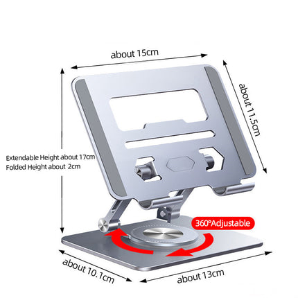 Tablet Stand Rotates 360Degrees Folding Portable