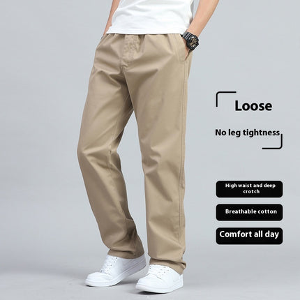 Pure Cotton Casual Pants