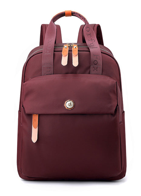 Korean Trend Outdoor Backpack | Retro Nylon Everyday Travel Bag