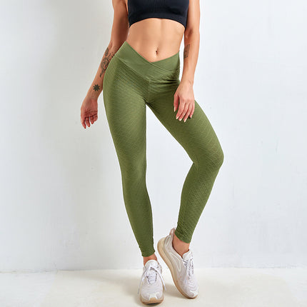 Seamless Three-dimensional Shaping And Hip Lifting Yoga Pants