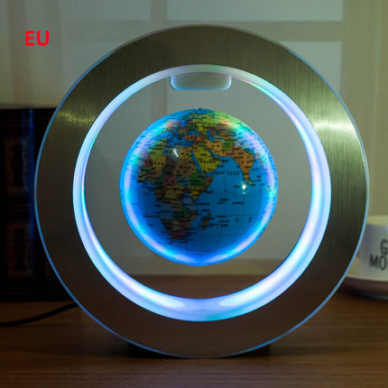 World Map LED Floating Magnetic Levitation Light
