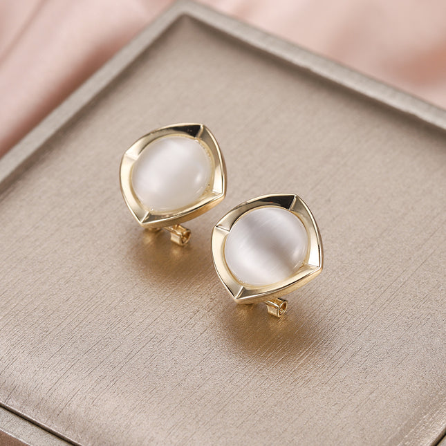 Fashionable Circle High-end Earrings