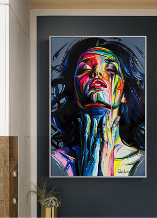 فتاة سموكي - 60 × 80 سم