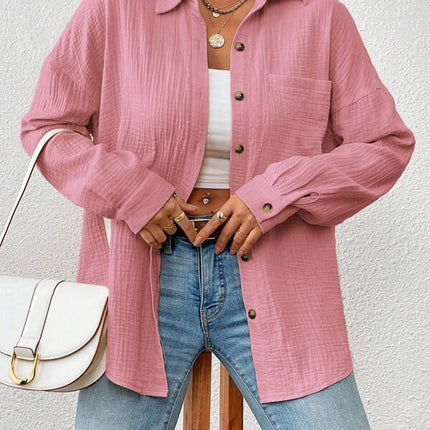 Autumn Drop Shoulder Blouse