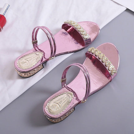 Korean Fairy Style Rhinestone Heels