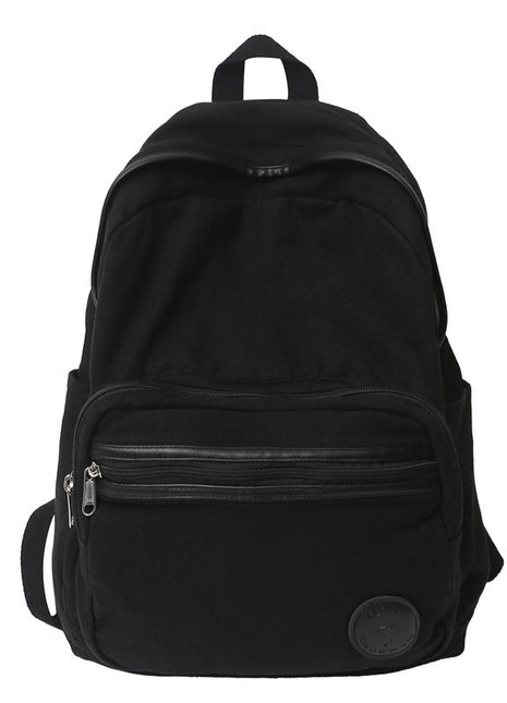 Harajuku Style Large Capacity Canvas Backpack | Urban Minimalist School & Travel Bag