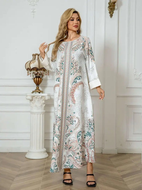 Vestido Kaftan Largo de Diseño