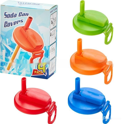 Reusable Soda Can Lid & Straw Cap