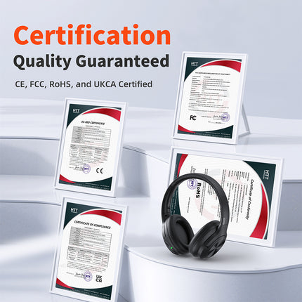 ANC Gaming Wireless Bluetooth Headset with Active Noise Cancellation