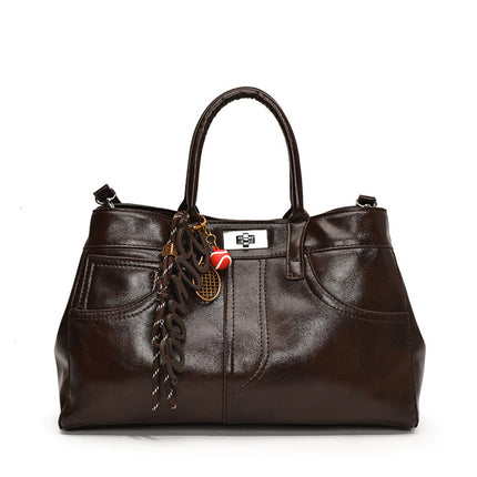 Retro Medium-capacity Shoulder Messenger Bag