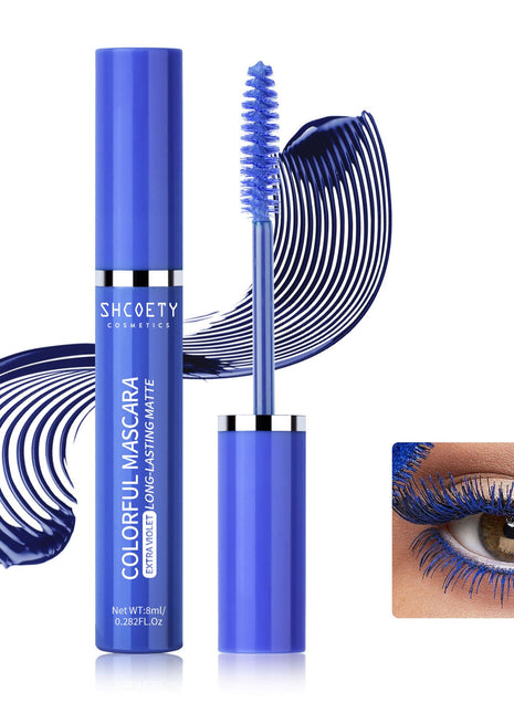 SHCOETY Color Mascara | Waterproof Bold Pigmented Lash Color Mascara
