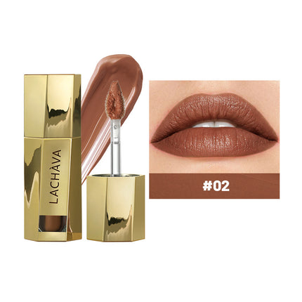 LACHAVA Matte Moisturizing Nude Lip Lacquer
