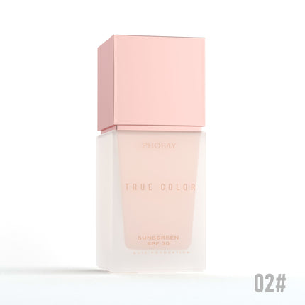 Phofay Matte Sunscreen Liquid Foundation SPF 30