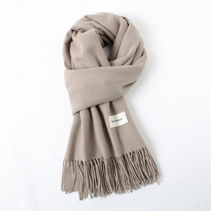 Tassel Cashmere Scarf