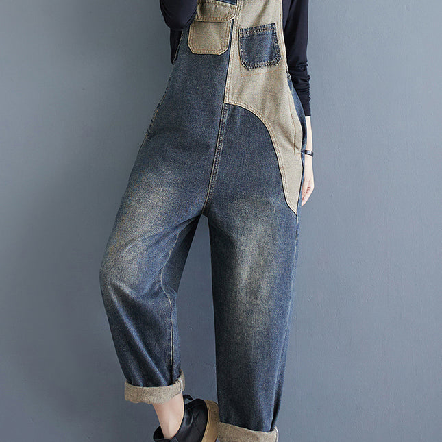 Autumn Loose Denim Overall