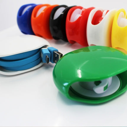 Colorful USB drives on a white background