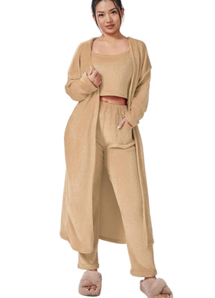 Women's Crop Top and Cardigan Lounge Wear