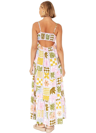 Versatile Bohemian Back Cutout Sling Dress for Everyday Summer Style BLNDL
