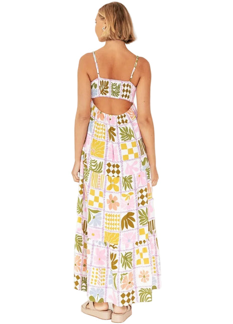 Versatile Bohemian Back Cutout Sling Dress for Everyday Summer Style BLNDL