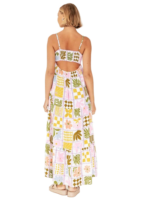 Versatile Bohemian Back Cutout Sling Dress for Everyday Summer Style BLNDL