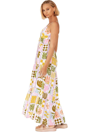 Elegant BOHO Suspender Dress for Warm Weather BLNDL