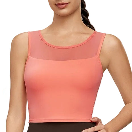 Breathable Splicing Fitness Tank Top