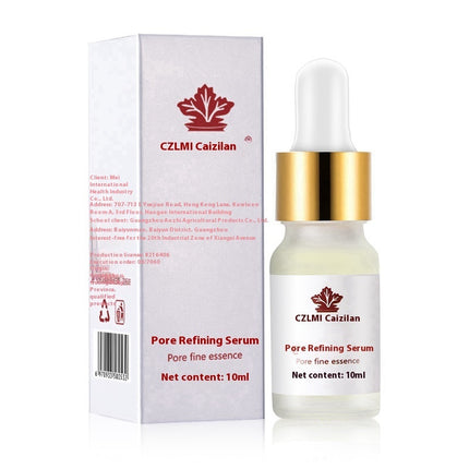 CZLMI Caizilian Pore Refining Serum with dropper and packaging on a white background