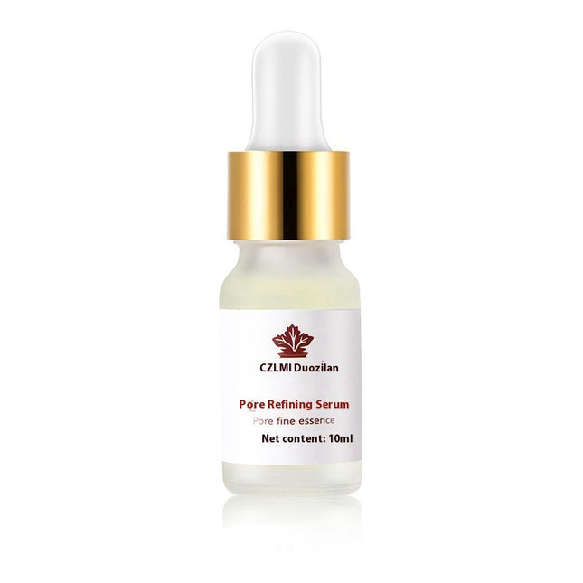 CZLMI Duezilan Pore Refining Serum bottle with dropper on a white background