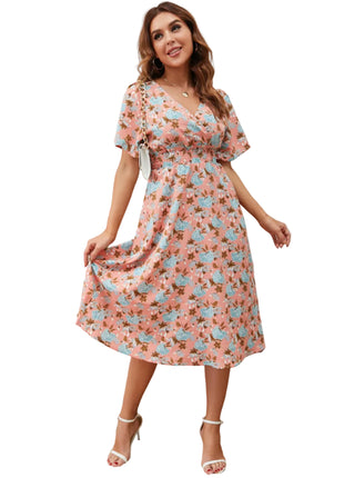 Versatile Chiffon Bohemian Midi Dress for Women