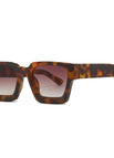 C9 - Gafas con montura de leopardo y cristales de té